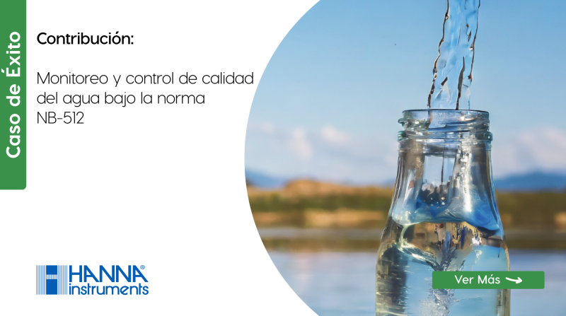 Control de calidad del agua para consumo humano bajo la norma NB-512