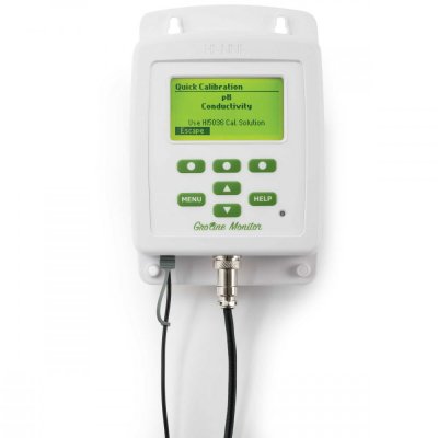 Monitor GroLine de pH/CE/TDS/°T para agricultura