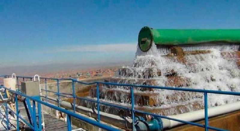 Bolivia construye mayor planta sudamericana de agua tratada