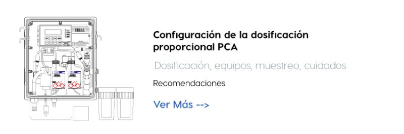Configuración de la dosificación proporcional PCA