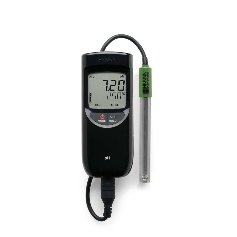 Medidor de bolsillo pHep+ a prueba de agua para pH con resolución